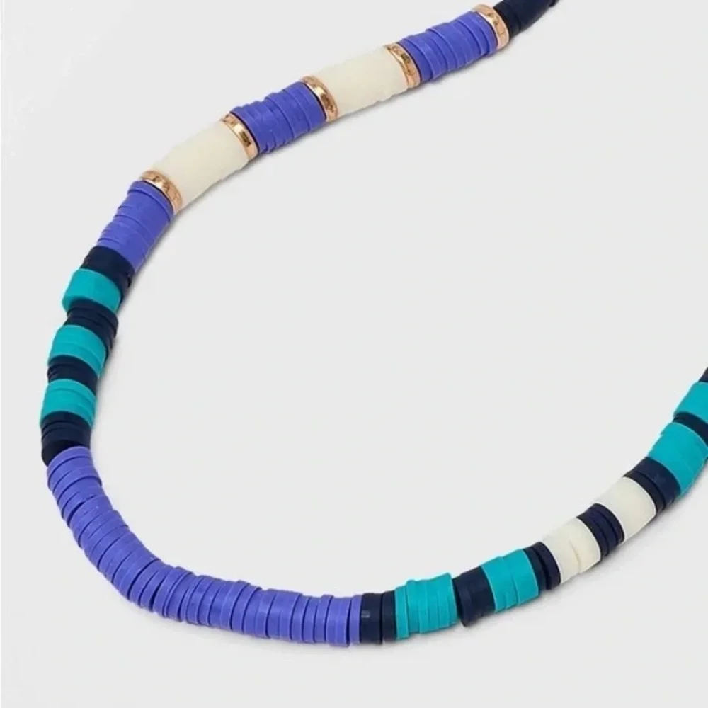 NWT! Universal Thread Disc Bead Necklace